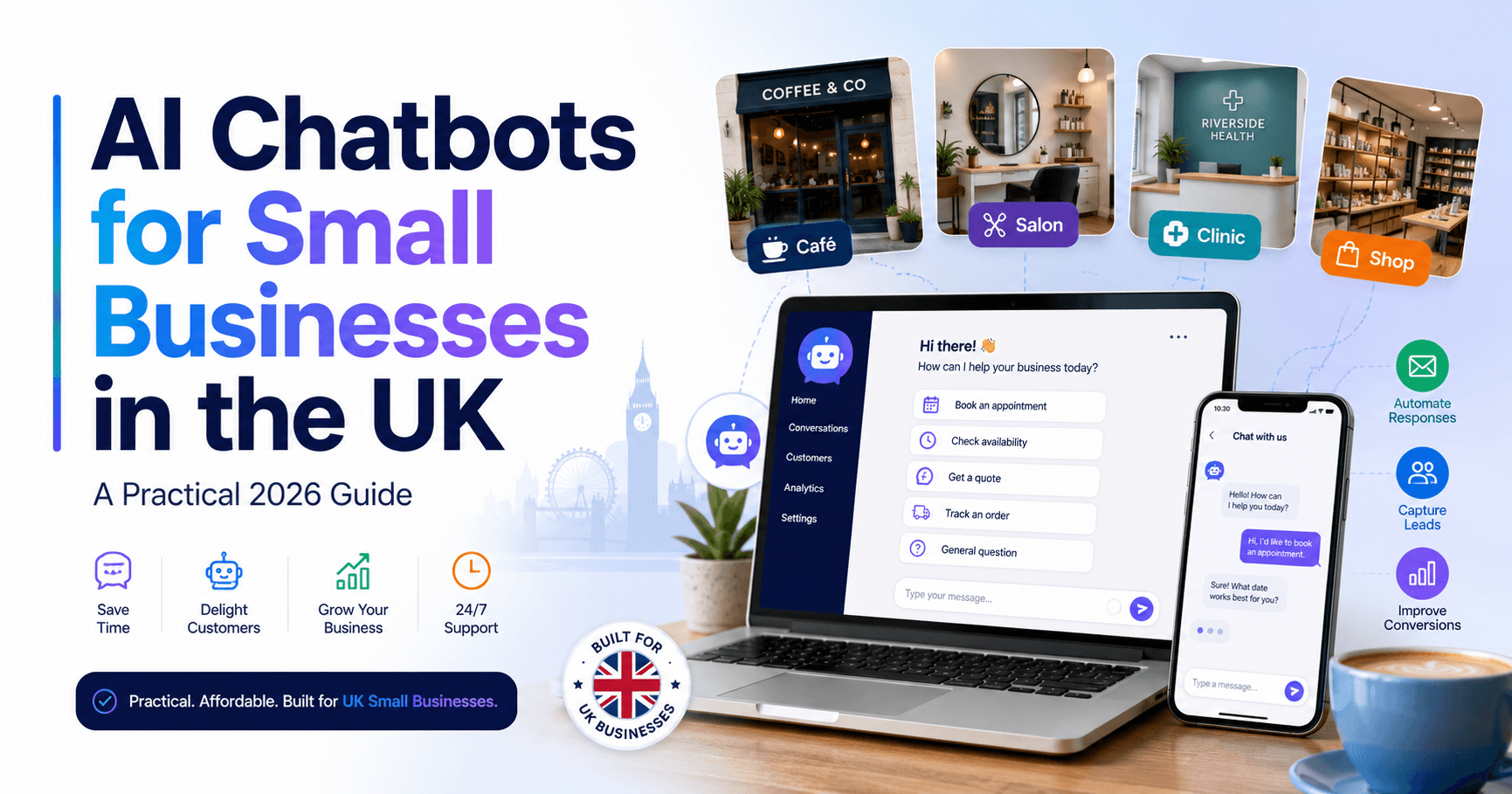 AI Chatbots for Small Businesses in the UK: A Practical 2026 Guide