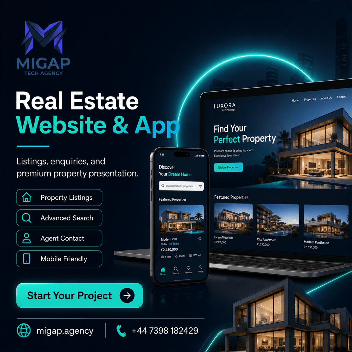 Websites for Estate Agents and Property Businesses: Features That Generate Viewings