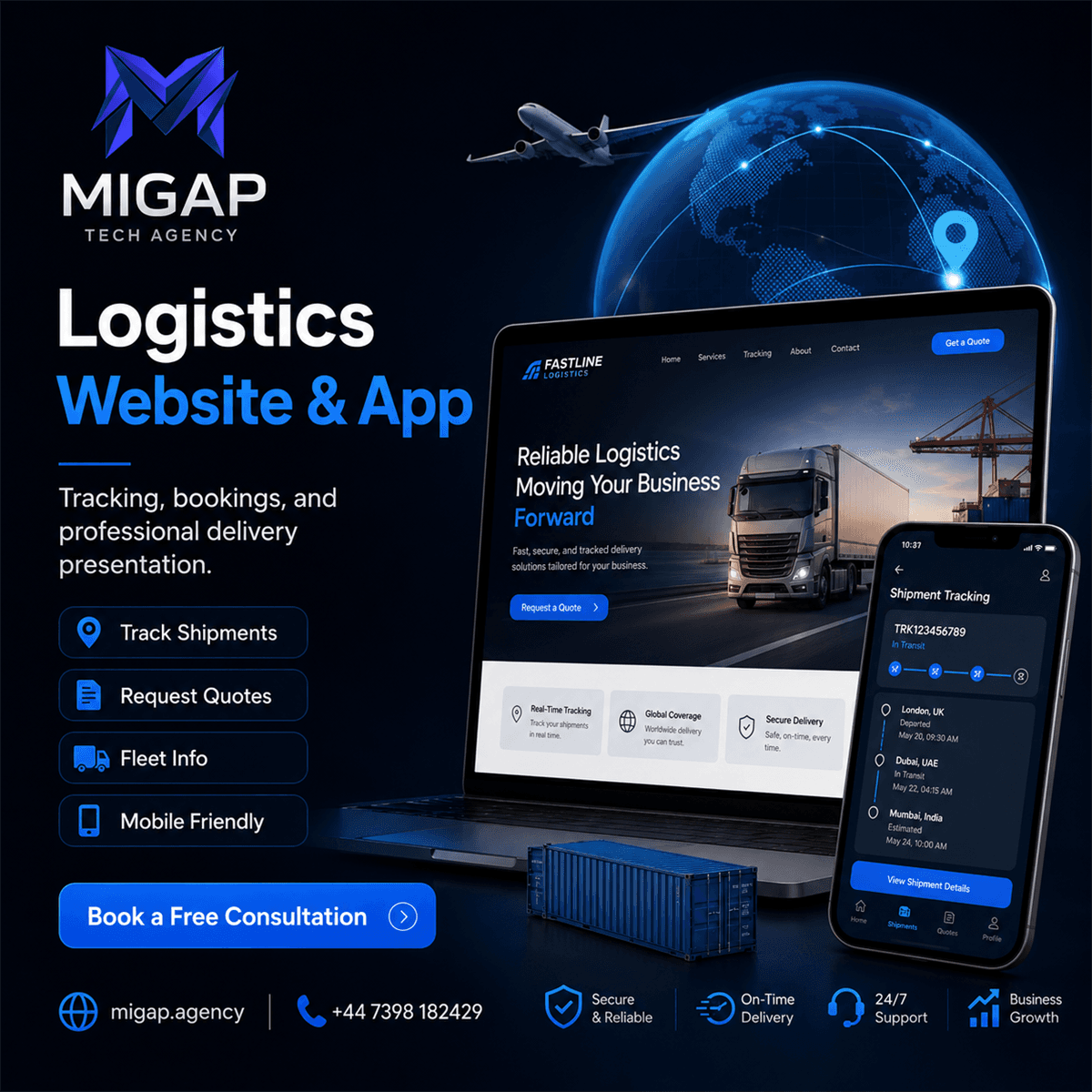 What Does a Logistics or Courier Company Website Need? Lessons From a Real Project