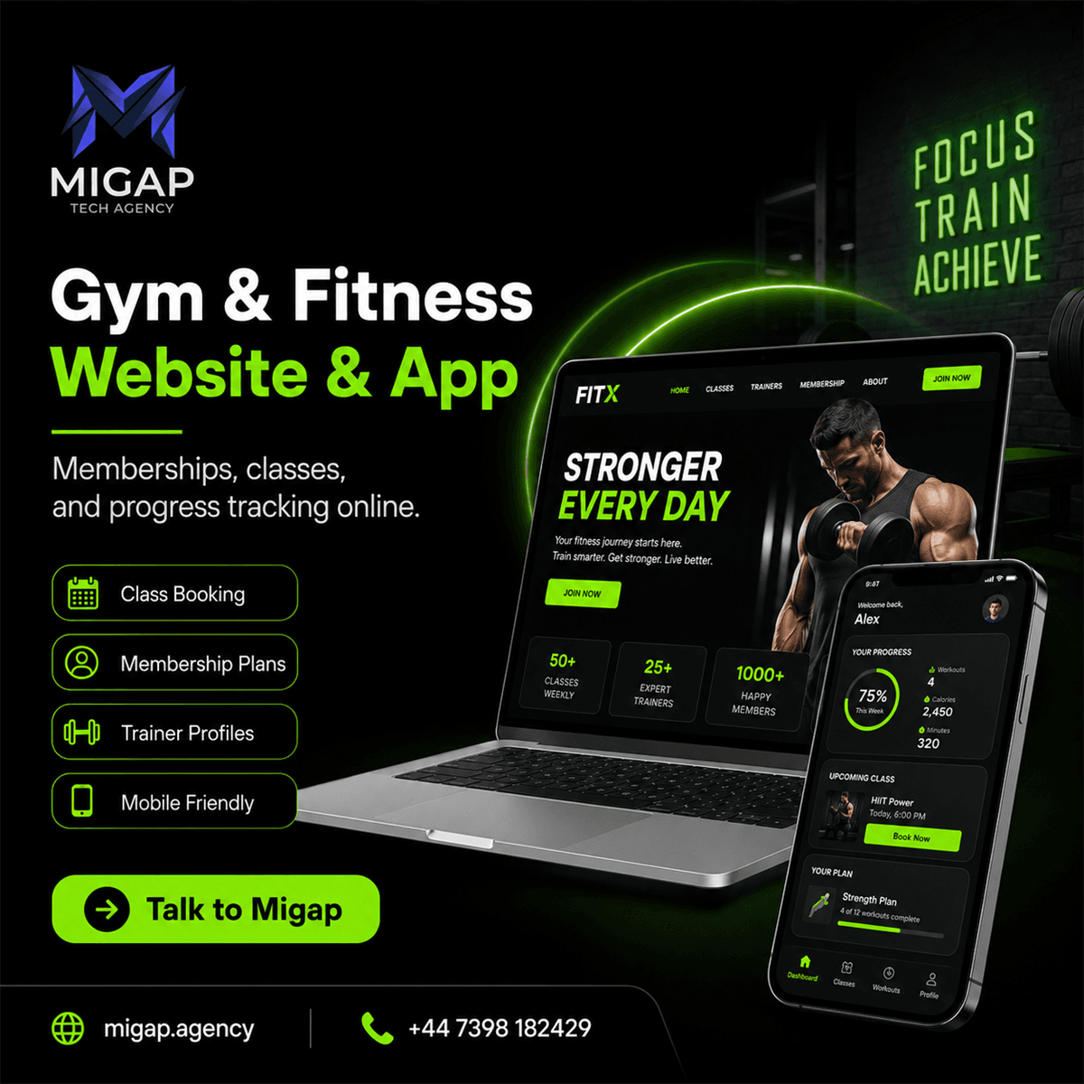 Gym and Personal Trainer Websites: Memberships, Class Booking and What They Cost in 2026
